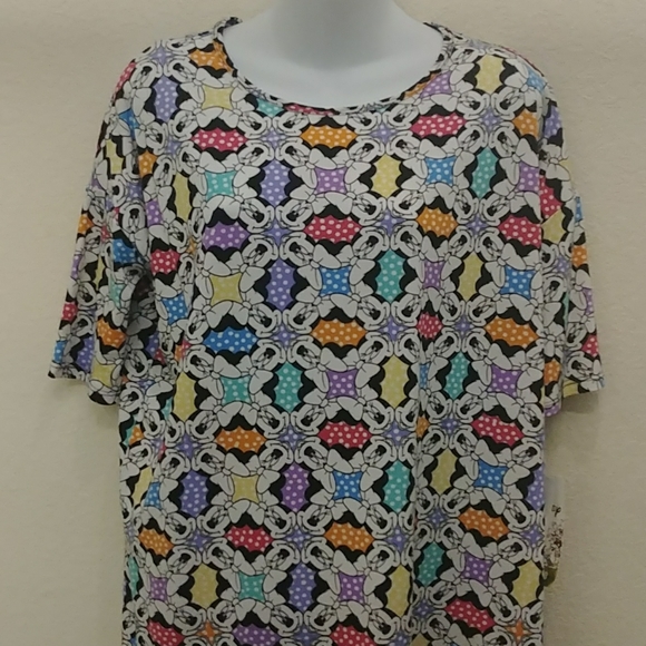 LulaRoe Disney Minnie Mouse Irma Tunic Top- 0409 - Picture 4 of 11